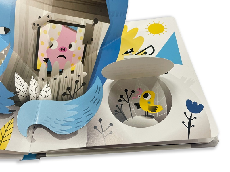 奇妙翻翻立體書：三隻小豬蓋房子